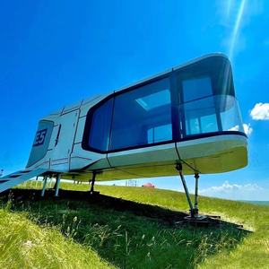 Capsule spatiale intelligente haut de gamme pour hébergement et repas, avec vue panoramique à 180 degrés, idéale pour les influenceurs et les voyages nomades - Product Image 1