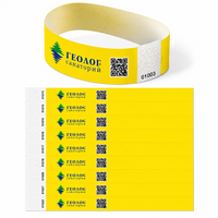 Bracelets Tyvek Imperméables et Résistants à la Déchirure, Imprimés sur Mesure, Effet Vieilli, pour Salons, Carnavals et Événements (Invités)