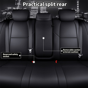 Housses de siège de voiture en cuir d'origine, <span class=keywords><strong>accessoires</strong></span> de voiture, décoration intérieure, housse de siège de voiture personnalisée pour Honda Accord 2020+ - Product Image 2