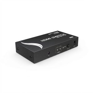 สวิตช์แยกสัญญาณ <span class=keywords><strong>HDMI</strong></span> 4K 2 เข้า 4 ออก <span class=keywords><strong>HDMI</strong></span> 1.4 HDCP <span class=keywords><strong>2x4</strong></span> ตัวแปลงสัญญาณวิดีโอ พร้อมรีโมท IR สำหรับทีวี จอภาพ โปรเจคเตอร์ ใช้ในบ้าน/สำนักงาน - Product Image 2