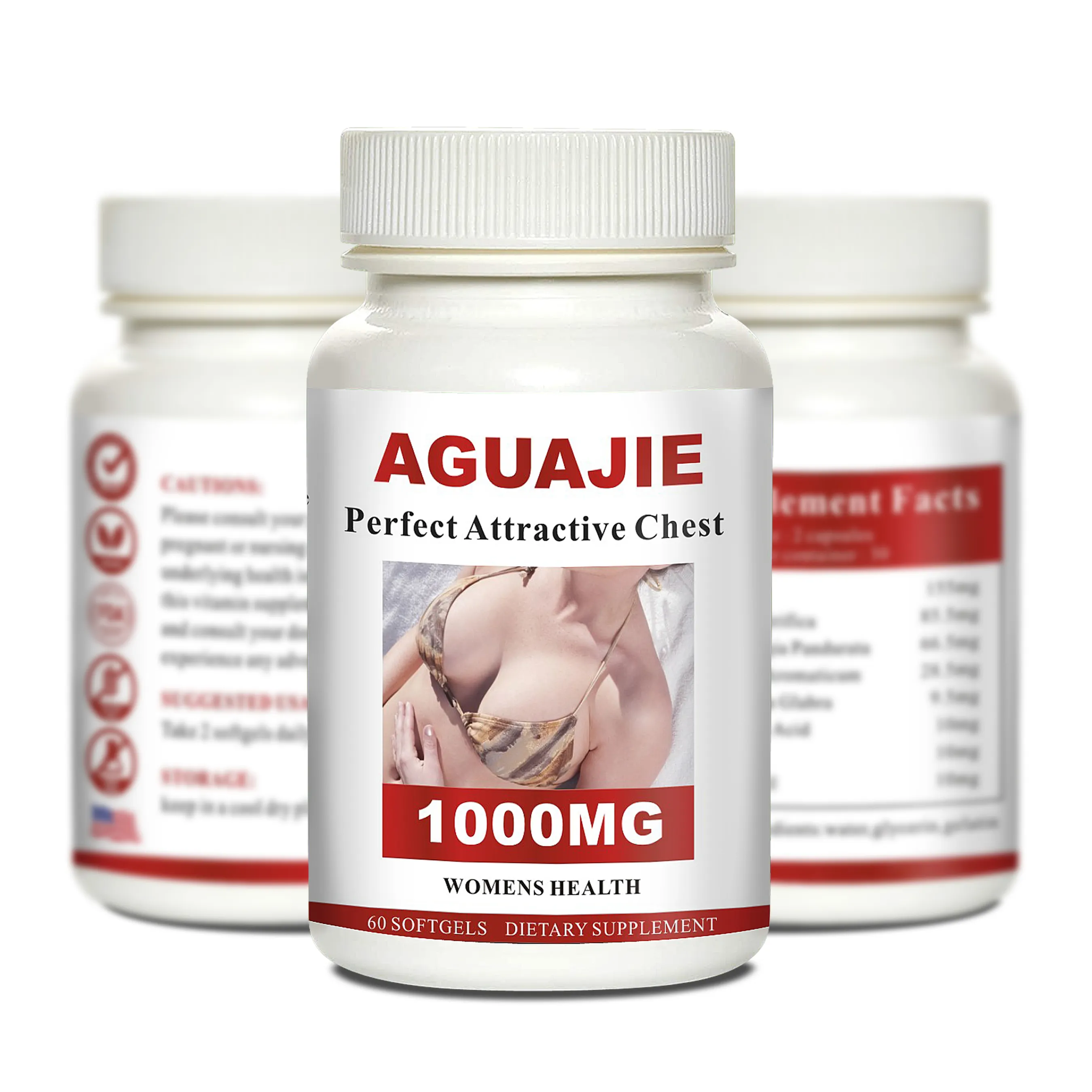 Hot Selling Kruidenvoedingssupplementen Biologische Agua Er Pueraria Mirifica Poeder Borstvergroting Capsules