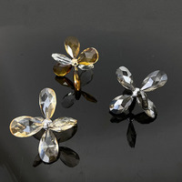 Pendentifs prismes en cristal transparent arc-en-ciel pour lustre, décoration moderne de luxe écologique