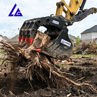 Grappin d'excavatrice de qualité professionnelle pour la construction routière et les travaux de fondation d'infrastructure