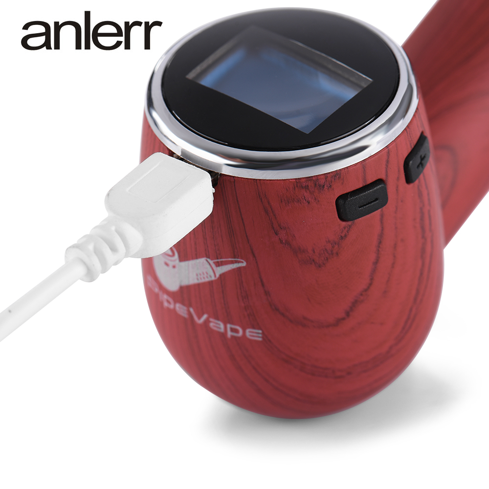 Anlerr лучшая продажа сухой травы испаритель tesla pipevape форма сухой травы vape ручка и керамический испаритель набор доступен