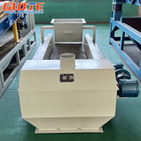 Machine de production de sable de quartz pour l'exploitation minière, avec peseur à bande à vitesse variable et dispositif de nettoyage de la bande