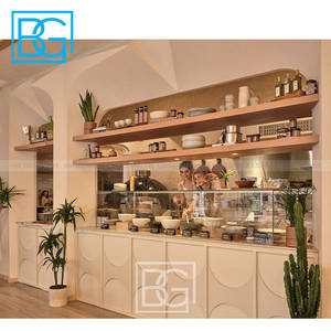 เคาท์เตอร์สำหรับร้านกาแฟเคาน์เตอร์บาร์ชานมสไตล์ไม่เหมือนใคร - Product Image 1