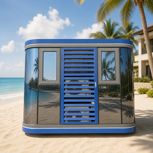Maison capsule spatiale <span class=keywords><strong>de</strong></span> luxe, maison mobile préfabriquée, mini-maison conteneur, <span class=keywords><strong>villa</strong></span> <span class=keywords><strong>de</strong></span> vacances en <span class=keywords><strong>bord</strong></span> <span class=keywords><strong>de</strong></span> <span class=keywords><strong>mer</strong></span> à <span class=keywords><strong>vendre</strong></span> - Product Image 2