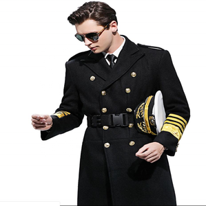 เสื้อแจ็คเก็ตแขนยาวสีดำสำหรับผู้ชายเสื้อคลุมกันหนาว - Product Image 4