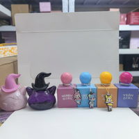 Parfum Anak Alami 50ML Desain Kartun Mini, Semprotan Tubuh Aroma Susu Cengkeh Buah-buahan Grosir, Laris Manis