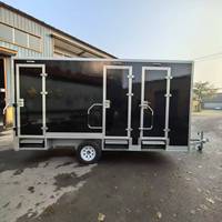 NEWWIN Toilettes portables de luxe, caravane mobile, camping-car, toilettes et douche, prix de la remorque, salle de bain portable d'extérieur