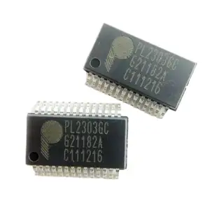 PL2303GC SSOP28 UQFN24 USB-풀 UART 칩에 GPIO 단일 칩 USB-직렬 속도 컨트롤러 브리지 컨트롤러