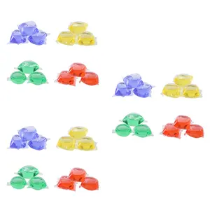 Venta al por mayor colores detergente-Luxury Scented Bead Holder Scent Booster Beads Scent Booster Beads Yellow Different Colors Concentrated laundry Detergent