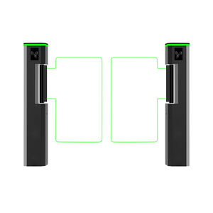 Otomatik Salıncak Bariyer Turnikesi Yüksek Güvenlikli Yüz Tanıma Erişim Kontrolü Yaya Girişi Spor Salonları Paslanmaz Çelik - Product Image 4