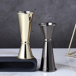 Misurino da Barman a Doppia Estremità <span class=keywords><strong>30</strong></span>/60ml 1/2oz in Acciaio Inox 304 con Marcature Incise per Cocktail - Product Image 6