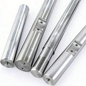 Axe de guidage linéaire en acier inoxydable, tige chromée, filetage mâle-femelle, usinage CNC de précision sur mesure - Product Image 4