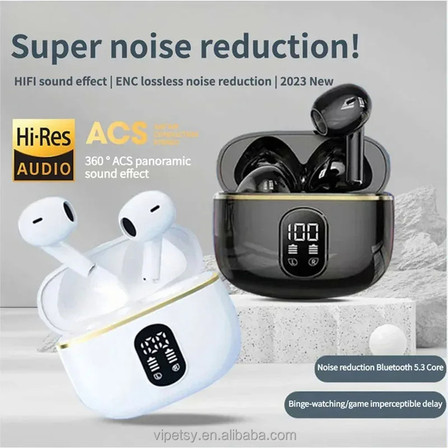 Wholesale X87 TWS Earphones New Wireless Remote In-Ear Sport Headphones LED Battery JL for Noise Reduction BT Earphones