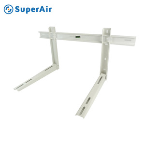 Soporte de Montaje Plegable de Acero Galvanizado de Alta Resistencia para Unidades de Condensación de Aire Acondicionado, para Pared, Techo o Suelo - Product Image 6
