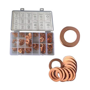 Juego de Juntas de Cobre Smooth Sailing, 150 Piezas, Anillos de Sellado para Cárter de Aceite Automotriz, Juntas Planas para Sistema de Motor - Product Image 5