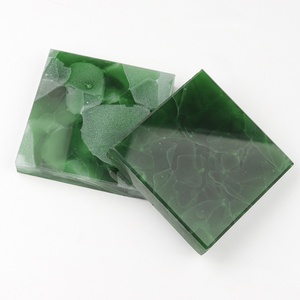 Recycled <strong>Glass</strong> Tinted Translucent Artificial Stone <strong>Decorative</strong> <strong>Glass</strong> Jade <strong>Glass</strong> <strong>Panels</strong> for Wall and Floor - Product Image 4