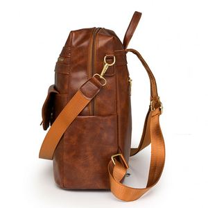 <span class=keywords><strong>Sac</strong></span> à dos imperméable en PU pour <span class=keywords><strong>femme</strong></span>, antivol, avec motif géométrique, capacité de 20 à 30 L, pour les voyages et l'usage quotidien - Product Image 5