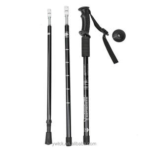 Bastone da Trekking Telescopico Ultraleggero in Alluminio 7075 con Impugnatura in Gomma per Escursionismo e Campeggio - Product Image 2