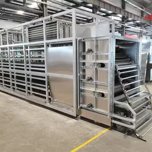Alta eficiência automática multi sete camadas malha cinto secador túnel tipo forno macarrão secador máquina transportadora secagem para konjac