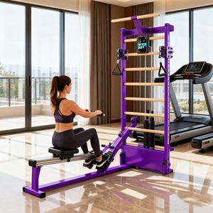 Barre de traction murale avec support pour téléphone et haut-parleur pour le divertissement pendant la <span class=keywords><strong>séance</strong></span> d'entraînement - Product Image 3