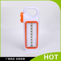Haute qualité Portable LED Camping lampe étanche ABS lumière de secours lampe de Table plongée lampe de poche USB pas cher pour une utilisation en extérieur