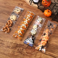 Sacs en plastique jetables à fermeture autocollante, design de dessin animé mignon et coloré, pour bonbons, biscuits, cadeaux, vente en gros