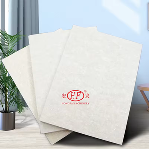 เครื่องอัดบอร์ดซีเมนต์ไฟเบอร์ HF แผงเครื่องทำแผงวงจรแคลเซียมซิลิเกตราคาสายการผลิตสำหรับตกแต่งผนังอาคาร - Product Image 1