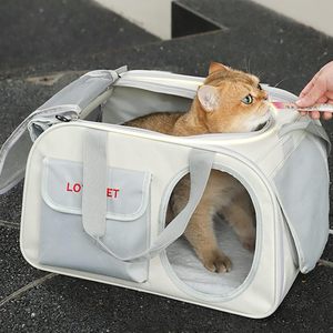 Cat & Dog <b>Pet</b> <b>Carrier</b> PC Material Portable Lightweight Large Capacity Stress-Resistant Double Shoulder <b>Backpack</b> - Product Image 5