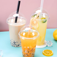 Vente en gros Tasse à thé matcha PET transparente moderne européenne Tasse à thé matcha en verre à double paroi