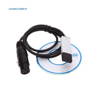 Câble de contrôle d'éclairage de scène USB RS485 XLR <span class=keywords><strong>DMX</strong></span>, câble de débogage informatique, remplacement pour <span class=keywords><strong>Freestyler</strong></span> - Product Image 6