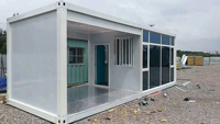 Le conteneur mobile préfabriqué de famille loge la conception modulaire facile d'assembler les maisons mobiles préfabriquées