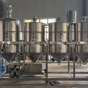 Nouvelle unité de raffinerie de pétrole automatique simplifiée avec moteur optimisé pour l'extraction d'huile de noix de coton et d'arachide - Product Image 1