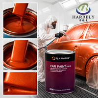 Cat Ruijing 2K Warna Solid, Cat Mobil Akrilik High Gloss, Lapisan Atas Perbaikan Otomotif Anti UV, Multi Shades, Perbaikan Bodi, Lapisan Semprot Ulang