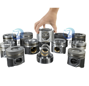 لحفارة كوماتسو قطع غيار صيانة محرك الديزل بما في ذلك المكابس وبطانات الأسطوانات 6D95 s6d102 6D102 6D105 6D107 <span class=keywords><strong>6D125</strong></span> - Product Image 3