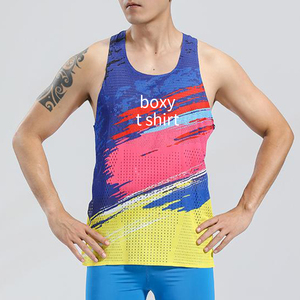 Camiseta Deportiva de Compresión sin Mangas para Hombre, Transpirable, para Ciclismo y Entrenamiento, Estilo Deportivo - Product Image 4
