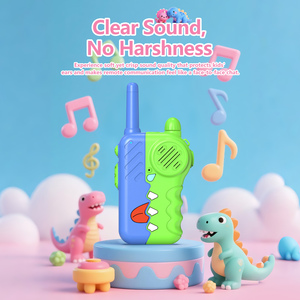 <span class=keywords><strong>Walkie</strong></span> <span class=keywords><strong>Talkie</strong></span> de Dinosaurio al por Mayor para Niños Juguete de Radio de Dos Vías con Alcance de 3000 Metros Resistente al Agua Disponible en Azul/Rosa - Product Image 5