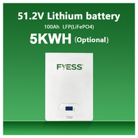 Système solaire hors réseau SRNE 8 kW 10 kW 12 kW, système d'énergie solaire triphasé hors réseau, panneaux solaires avec batterie et onduleur