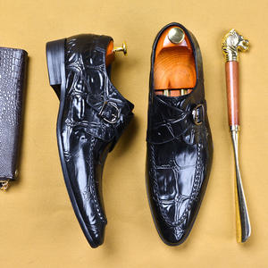 S5017F  Chaussures habillées décontractées tendance de haute qualité 2023 pour hommes, en cuir véritable, grandes tailles - Product Image 2