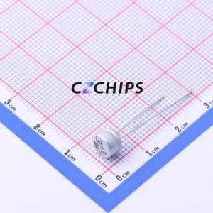ตัวเก็บประจุแบบแข็งชนิด Through hole (THT) รุ่น NPXC0421A820MJTM ขนาด D6.3xL4.2 มม. 82uF 20% 10V 6.3 มม. - Product Image 1