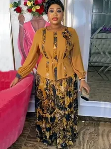 <span class=keywords><strong>Ropa</strong></span> africana Yuhong para mujer, conjuntos de 2 piezas, tops y faldas, trajes Dashiki Ankara, atuendos turcos, vestido de talla grande para bodas y fiestas. - Product Image 4