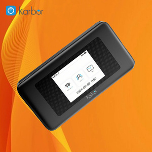 <span class=keywords><strong>Routeur</strong></span> <span class=keywords><strong>WiFi</strong></span> portable Karbor 5G LTE Hotspot sans fil Cat12 2.4G 5G avec emplacement pour carte SIM et eSIM - Product Image 1