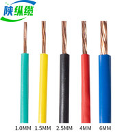 Fil de construction en cuivre massif THHN/THWN-2 14/12/10 AWG, fil électrique isolé en PVC et nylon, 600V 90 ℃