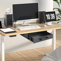 Installation en 5 minutes, démontage en sept ans, adapté à tous les scénarios, tiroir de bureau montable sur roulement à billes