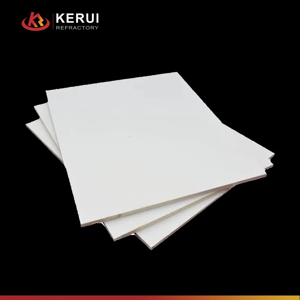 थर्मल इन्सुलेशन के लिए KERUI उच्च गुणवत्ता 1200-1800 डिग्री इन्सुलेशन और आग रोकथाम सिरेमिक फाइबर बोर्ड