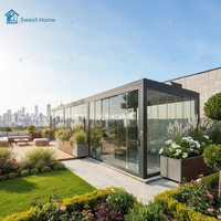 Pergola extérieure en aluminium de haute qualité Sweet Home, installation facile, résistante aux intempéries, gazebo à persiennes pour jardin et patio