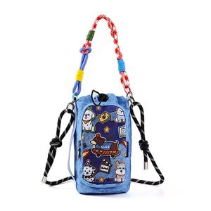 Water Bottle Carrier <b>Bag</b> Pouch <b>Holder</b> with Adjustable Shoulder Hand Strap - Product Image 5