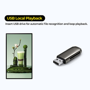 Android 4k LCD màn hình cảm ứng Máy nghe nhạc quảng cáo treo tường kỹ thuật số biển cho thang máy 32 43 49 55 65 75 inch Kích thước có sẵn - Product Image 4